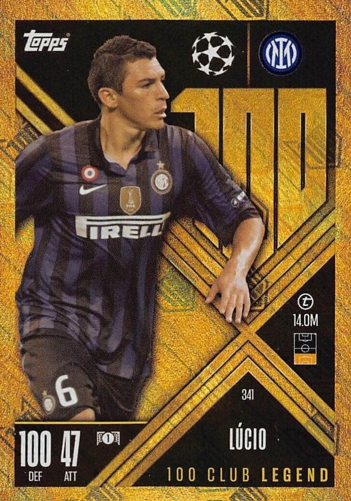 Lucio 2024 Topps Match Attax UEFA Club Competitions Extra