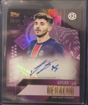 Lucss Beraldo 2024 Topps Chrome Gold /25