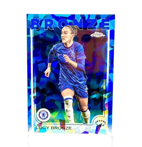 Lucy Bronze 2024 Topps Chrome UEFA Women's Champions League Sapphire