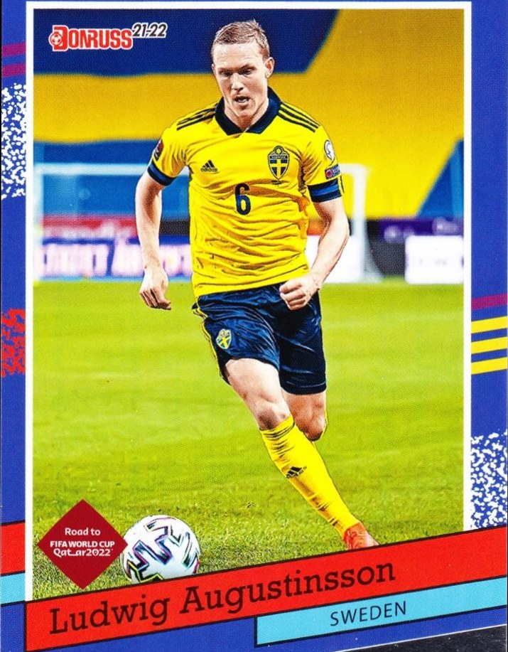 Ludwig Augustinsson 2021 Panini Donruss Soccer 13