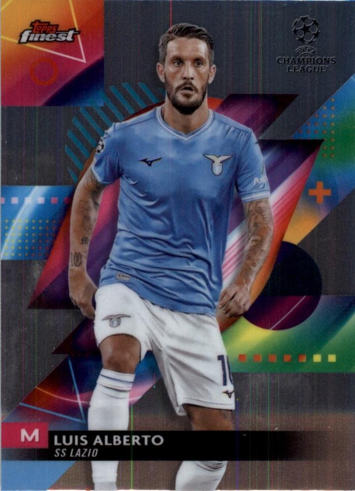 Luis Alberto 2023 Topps Finest UEFA Club Competitions
