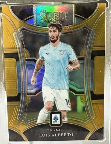 Luis Alberto 2024 Panini Select Gold Prizm /10