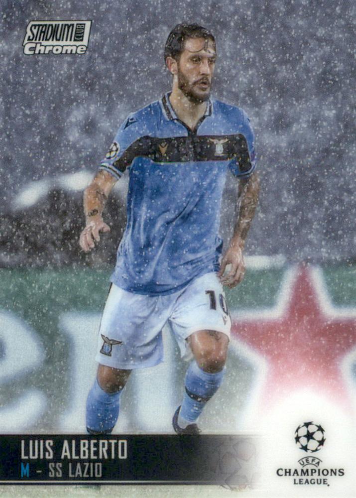 Luis Alberto 2020 Topps Stadium Club Chrome UEFA 82