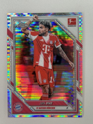 Luis Díaz 2025 Topps Chrome Bundesliga Pulsar