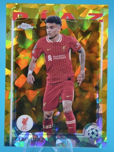 Luis Díaz 2024 Topps Cromo Zafiro Oro Zafiro /50