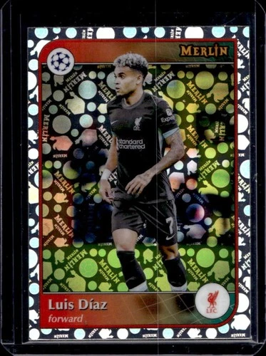 Luis Díaz 2024 Topps Merlin Chrome Vintage Refractor #188