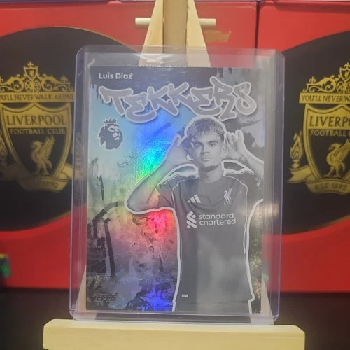 Luis Díaz 2025 Topps Premier League Black & White /75