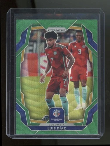 Luis Díaz 2024 Panini Prizm Green Wave