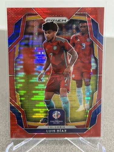 Luis Díaz 2024 Panini Prizm Red Pulsar Prizm /199