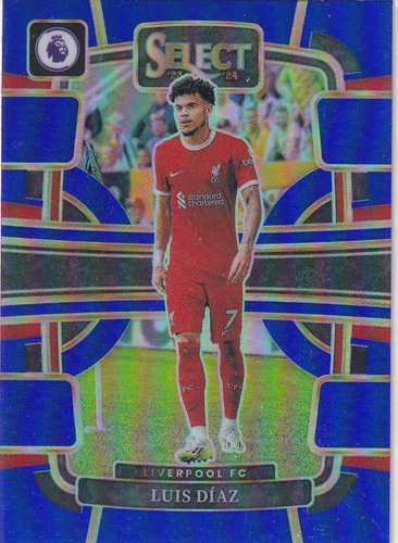 Luis Díaz 2023 Panini Select Blue Prizm