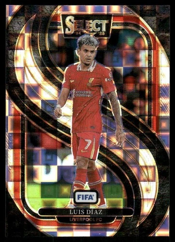 Luis Díaz 2024 Panini Select FIFA Pandora Prizm