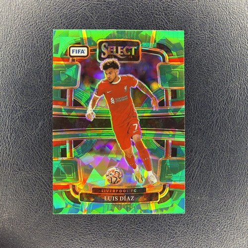 Luis Díaz 2023 Panini Select Green Crackle Ice Prizm