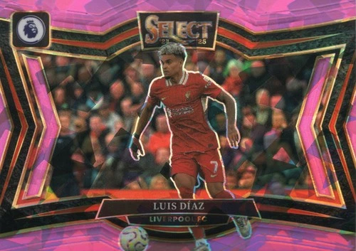Luis Díaz 2024 Panini Select Pink Ice