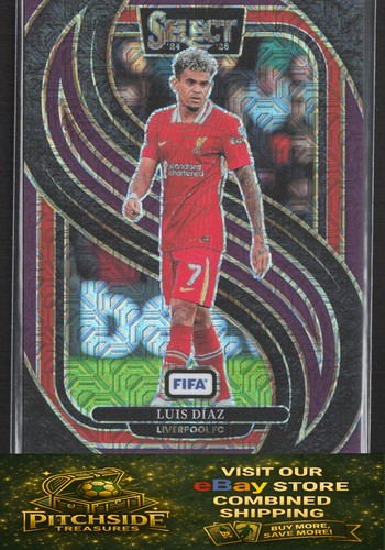 Luis Díaz 2024 Panini Select Red Wave /59