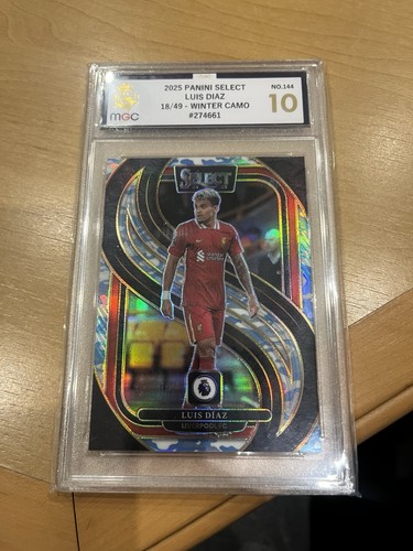 Luis Díaz 2025 Panini Select Winter Camo /49