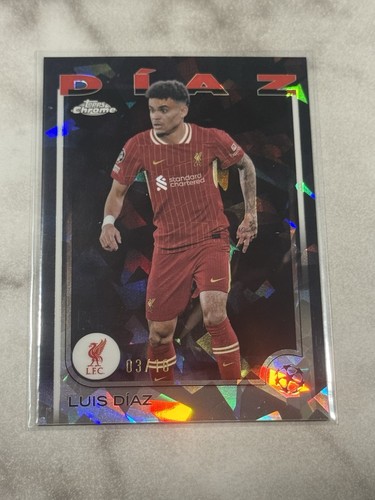 Luis Díaz 2024 Topps UEFA Negro /10