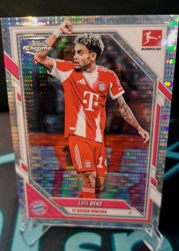 Luis Diaz 2025 Topps Bundesliga Chrome Sparkle