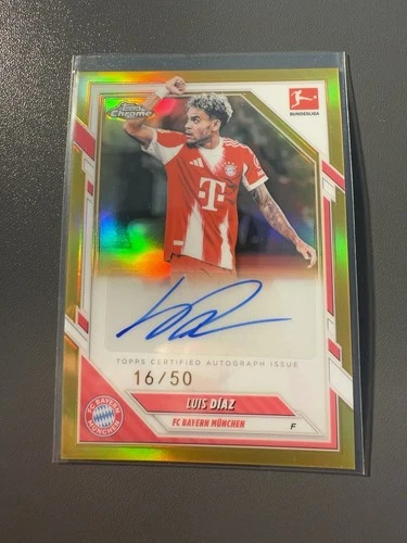 Luis Diaz 2025 Topps Chrome /50