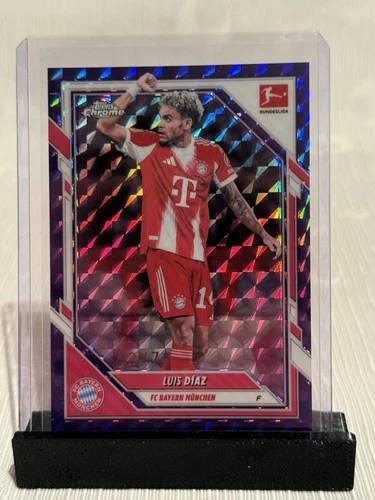 Luis Diaz 2025 Topps Chrome Bundesliga 62/75