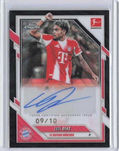 Luis Diaz 2025 Topps Chrome Bundesliga Black /10