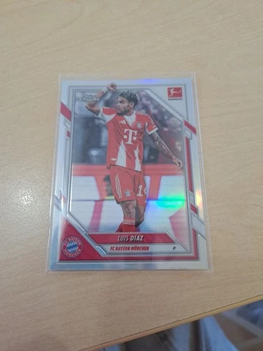 Luis Diaz 2025 Topps Chrome Bundesliga Refractor