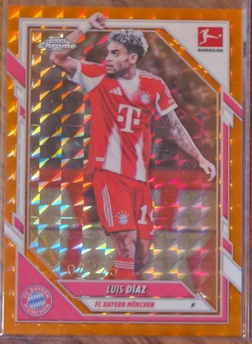Luis Diaz 2025 Topps Chrome Geometric /25
