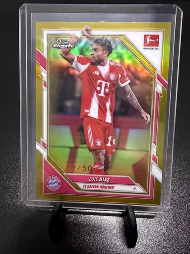 Luis Diaz 2025 Topps Chrome Gold /50