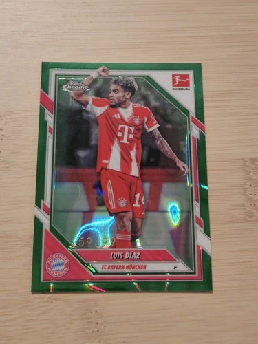 Luis Diaz 2025 Topps Chrome Green Lava /99