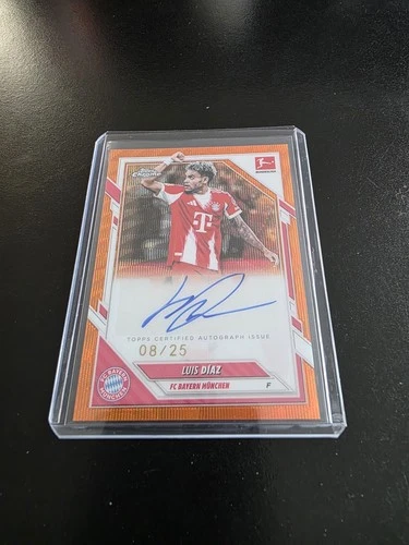 Luis Diaz 2025 Topps Chrome Orange /25