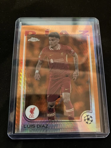 Luis Diaz 2024 Topps Chrome Orange Prism /25
