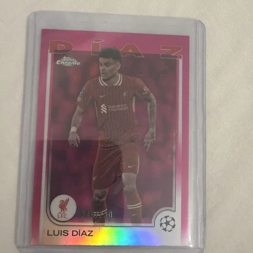 Luis Diaz 2024 Topps Chrome Pink Lava /250