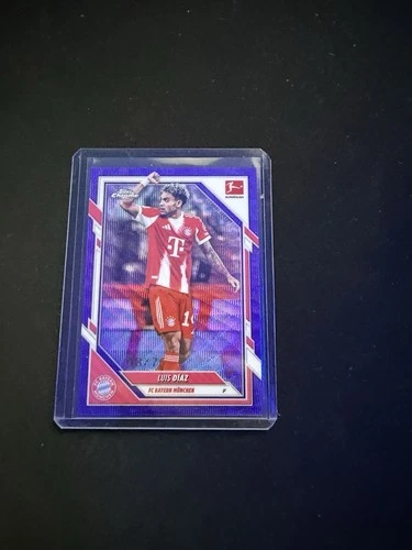 Luis Diaz 2025 Topps Chrome Purple Geometric /75