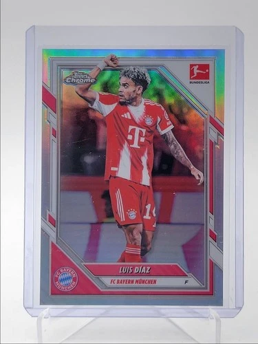 Luis Diaz 2025 Topps Chrome Refractor