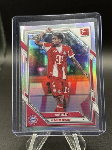 Luis Diaz 2025 Topps Chrome Refractor