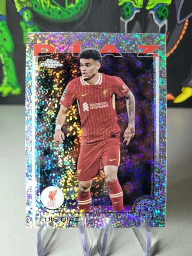 Luis Diaz 2025 Topps Chrome Speckle Refractor