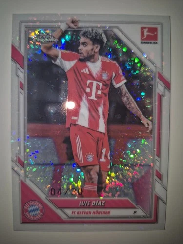 Luis Diaz 2025 Topps Chrome White Mini-Diamonds /30