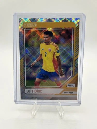 Luis Diaz 2024 Panini Donruss FIFA Optic Holo Diamond Prizm