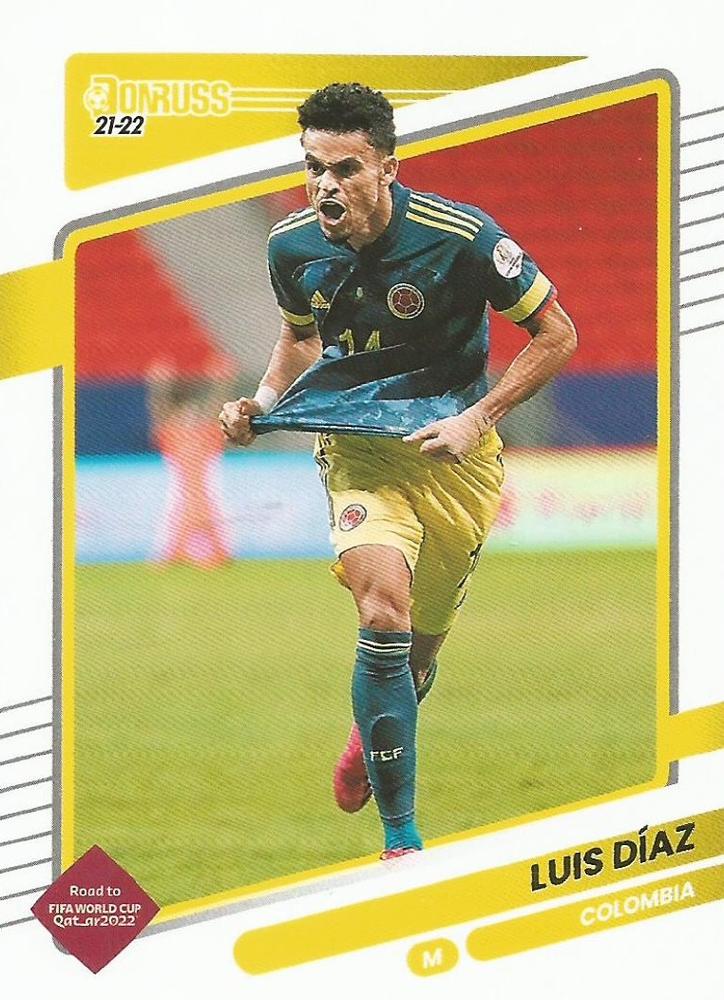 Luis Diaz 2021 Panini Donruss Soccer 14