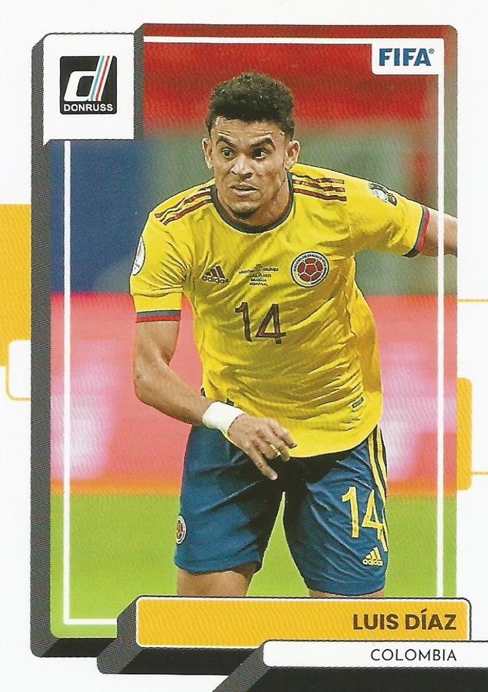 Luis Diaz 2022 Panini Donruss Soccer 16