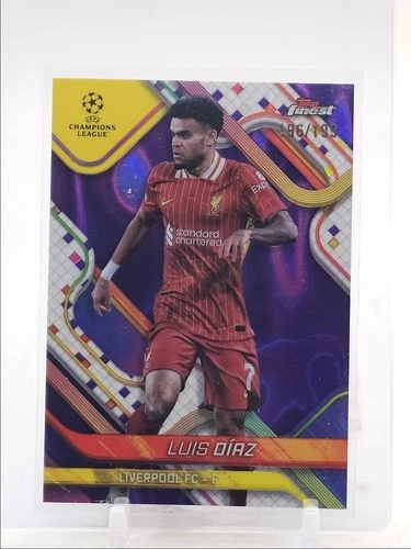 Luis Diaz 2024 Topps Finest Purple /199