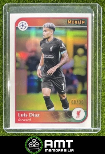Luis Diaz 2024 Topps Merlin Chrome Pearl /30
