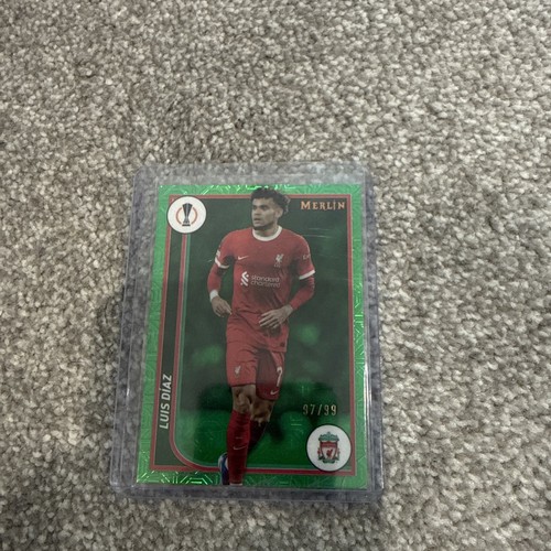 Luis Diaz 2023 Topps Merlin Chrome Vertical /99