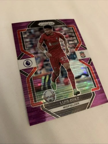 Luis Diaz 2022 Panini Prizm Premier League Pulsar Viola