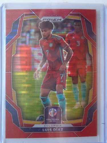 Luis Diaz 2024 Panini Prizm Red Pulsar /125