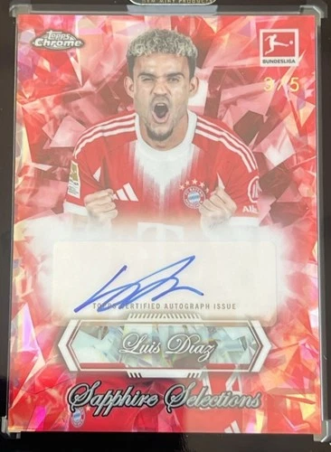 Luis Diaz 2025 Topps Sapphire Sapphire /5