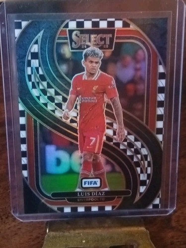 Luis Diaz 2024 Panini Select FIFA Black & White Checkerboard #120
