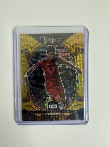 Luis Diaz 2022 Panini Select FIFA Gold /10