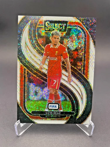 Luis Diaz 2024 Panini Select FIFA White Sparkle Prizm #120