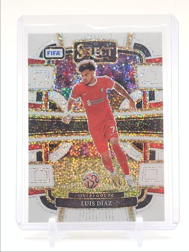 Luis Diaz 2023 Panini Select FIFA White Sparkle Prizm
