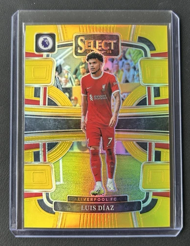 Luis Diaz 2024 Panini Select Gold Prizm /10